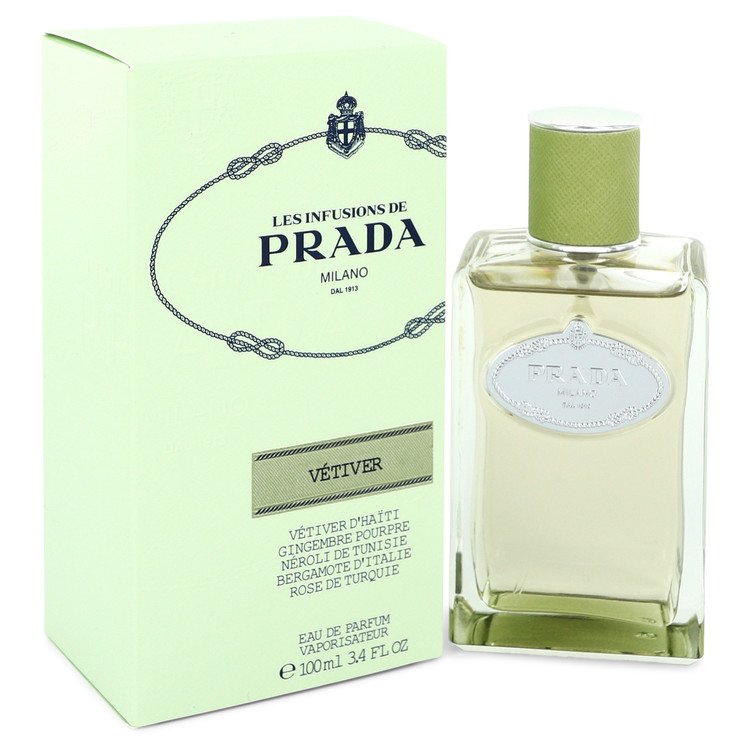 Prada Infusion De Vetiver by Prada Eau De Parfum Spray  oz for Men | # Perfumes